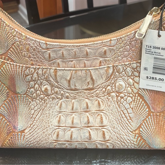 Brahmin Esme Shoulder Bag in Scallop Bondi genuine leather - Picture 5 of 14